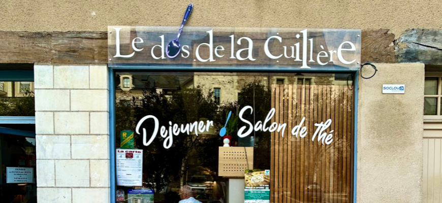 Le dos de la cuillère Restauration rapide