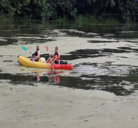 Balade en kayak sur le Loir