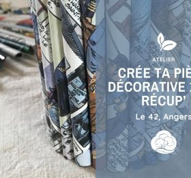 Crée ta pièce décorative 100% récup’