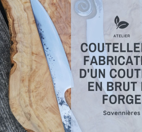 Image Coutellerie : fabrication d'un couteau en brut de forge Atelier/Stage