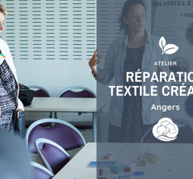 Réparation textile créative 