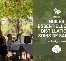 Image Huiles essentielles et distillation : Soins de saison Atelier/Stage