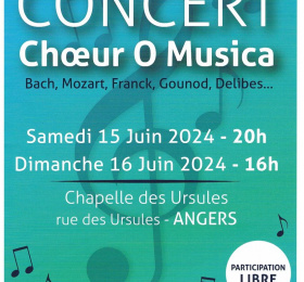 Image Concert choeur et piano Classique/Lyrique